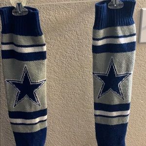 Dallas cowboys knee high footies